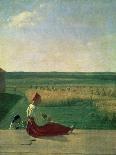 Harvesting in Summer, 1820s-Aleksei Gavrilovich Venetsianov-Giclee Print