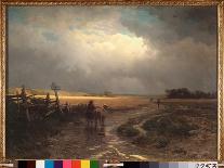 View of the Kremlin in Bad Weather, 1851-Aleksei Kondratevich Savrasov-Giclee Print