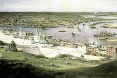 View of Nizhny Novgorod, 1878-Aleksey Bogolyubov-Giclee Print