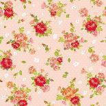 Floral Pattern with Blooming Flowers-Aleksey Vl B.-Art Print