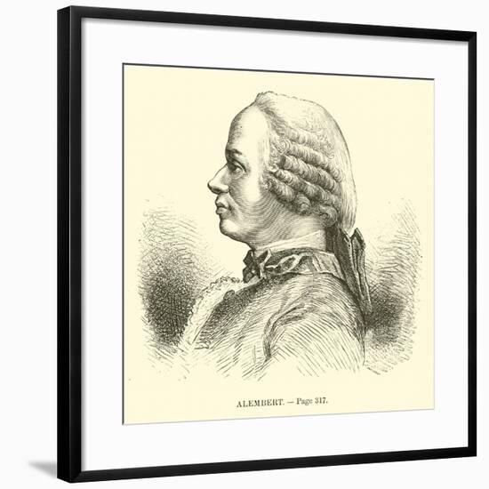 Alembert-null-Framed Giclee Print