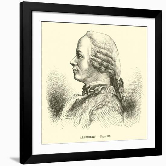 Alembert-null-Framed Giclee Print