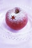 Christmas Apple with Icing Sugar Decoration-Alena Hrbková-Photographic Print