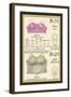 Alencon Lace and Regal Broadcloth Brassieres-null-Framed Art Print