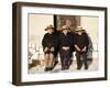 Alentejo, Estremoz, Three Elderly Portuguese Ladies Near in Alentejo Region, Portugal-Camilla Watson-Framed Premium Photographic Print