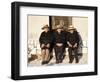 Alentejo, Estremoz, Three Elderly Portuguese Ladies Near in Alentejo Region, Portugal-Camilla Watson-Framed Photographic Print