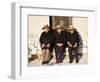 Alentejo, Estremoz, Three Elderly Portuguese Ladies Near in Alentejo Region, Portugal-Camilla Watson-Framed Photographic Print