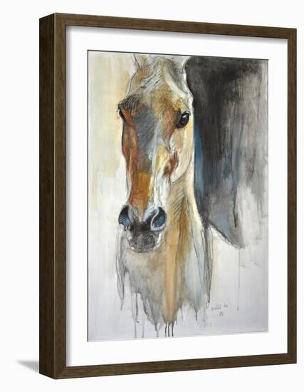 Alert X-Benedicte Gele-Framed Art Print