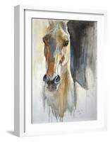 Alert X-Benedicte Gele-Framed Art Print