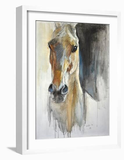 Alert X-Benedicte Gele-Framed Art Print