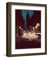 Alesia-Daniel Cacouault-Framed Giclee Print