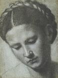 A Woman's Head with Braided Hair-Alessandro Bonvicino Moretto-Framed Giclee Print