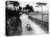 Alessandro Cagno Driving His Itala, French Grand Prix, Dieppe, 1908-null-Stretched Canvas