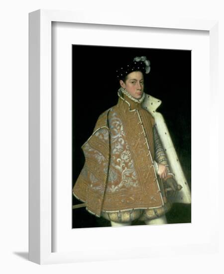 Alessandro Farnese (1546-92), Later Governor of the Netherlands (1578-86)-Sofonisba Anguisciola-Framed Giclee Print