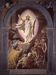 Risen Christ Appears to His Faithful-Alessandro Franchi-Art Print