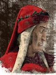 Dante Alighieri (Illustration)-Alessandro Lonati-Giclee Print