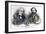 Alessandro Manzoni and Giuseppe Verdi on the occasion of the Messa da Requiem-Italian School-Framed Giclee Print