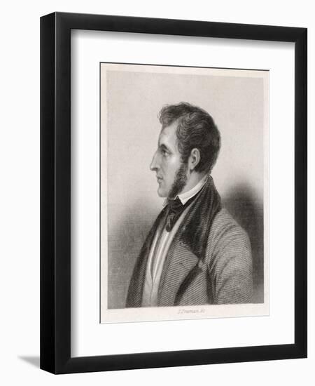 Alessandro Manzoni Italian Novelist and Poet-S. Freeman-Framed Art Print