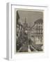 Alessandro Manzoni, the Funeral Procession at Milan-null-Framed Giclee Print