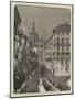 Alessandro Manzoni, the Funeral Procession at Milan-null-Mounted Giclee Print