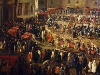 The Funeral of Doge Francesco Morosini (1619-1694) in Nafplion, 1702-Alessandro Piazza-Stretched Canvas