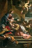 Achilles Among Daughters of Lycomedes-Alessandro Tiarini-Giclee Print
