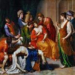 The Death of Cleopatra-Alessandro Turchi-Framed Giclee Print