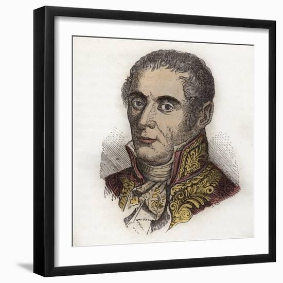 Alessandro Volta Italian Scientist-Stefano Bianchetti-Framed Giclee Print