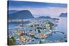 Alesund, Norway.-rudi1976-Stretched Canvas