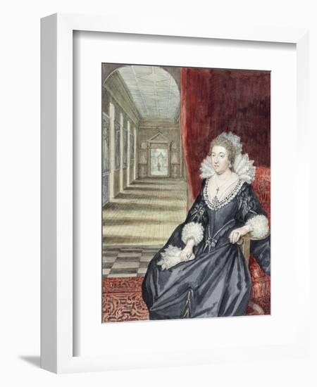Aletheia, Countess of Arundel-George Vertue-Framed Giclee Print