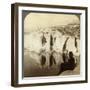 Aletsch Glacier and Marjelen Lake, Switzerland-Underwood & Underwood-Framed Photographic Print