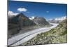 Aletsch Glacier, Eggishorn, Fiesch, Switzerland, Valais-Frank Fleischmann-Mounted Photographic Print