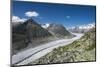 Aletsch Glacier, Eggishorn, Fiesch, Switzerland, Valais-Frank Fleischmann-Mounted Photographic Print