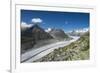 Aletsch Glacier, Eggishorn, Fiesch, Switzerland, Valais-Frank Fleischmann-Framed Photographic Print