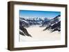 Aletsch Glacier View from the Jungfraujoch, Switzerland-pattarastock-Framed Photographic Print