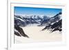 Aletsch Glacier View from the Jungfraujoch, Switzerland-pattarastock-Framed Photographic Print