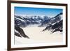 Aletsch Glacier View from the Jungfraujoch, Switzerland-pattarastock-Framed Photographic Print