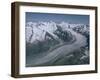 Aletschglacier, Bernese Alps from South, Switzerland-Ursula Gahwiler-Framed Photographic Print