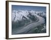 Aletschglacier, Bernese Alps from South, Switzerland-Ursula Gahwiler-Framed Photographic Print