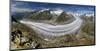 Aletschgletscher-null-Mounted Art Print