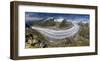 Aletschgletscher-null-Framed Art Print