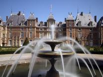 Fountain, Chateau, EU, Normandy, France-Alex Bartel-Photographic Print