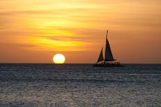 Sunset at Sea-alex_bendea-Photographic Print