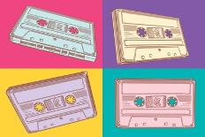 Audio Cassettes-Alex_Bond-Laminated Premium Giclee Print