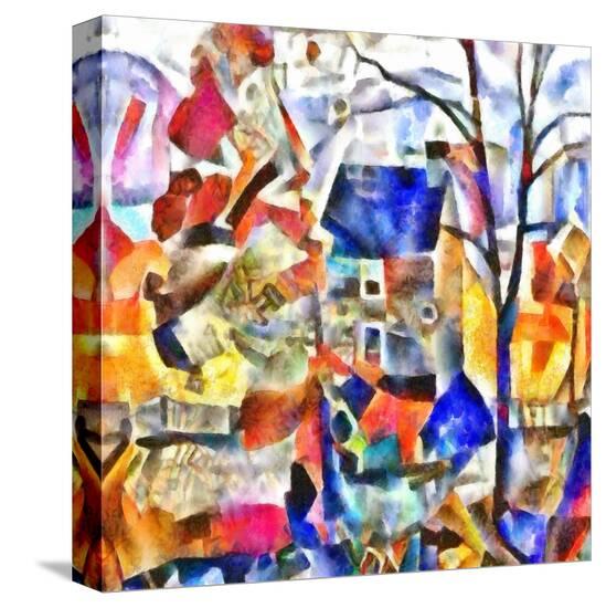 Stretched Canvas Print, , large