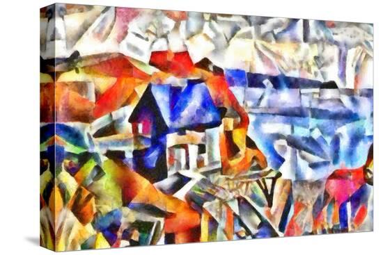Stretched Canvas Print, , large