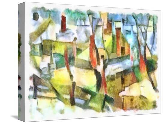 Stretched Canvas Print, , large