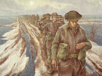 Infantry Near Nijmegen, C.1940-Alex Colville-Laminated Giclee Print