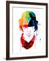 Alex Watercolor-Lora Feldman-Framed Art Print