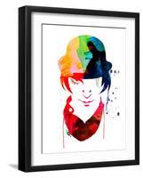 Alex Watercolor-Lora Feldman-Framed Art Print